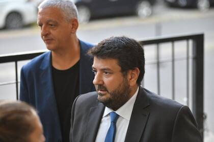 Juan Martín Mena y Horacio Pietragalla, en Comodoro Py