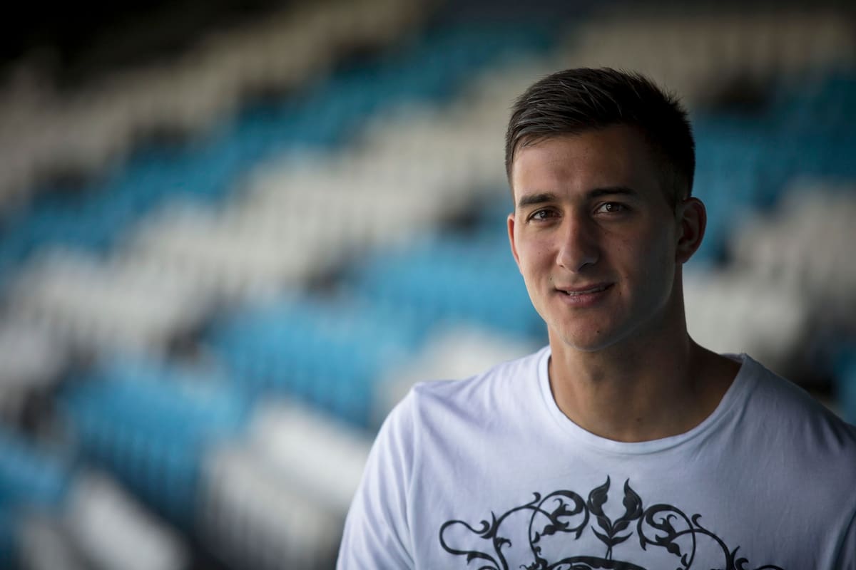 Juan Musso, jugando para Racing Club, 2017