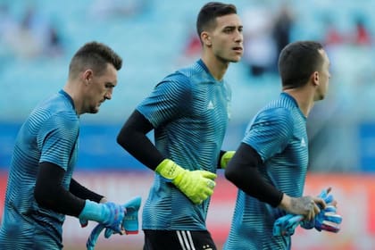 Juan Musso será el arquero de la Argentina en el partido del jueves ante Bolivia