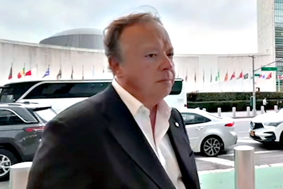Juan Nápoli, en Nueva York