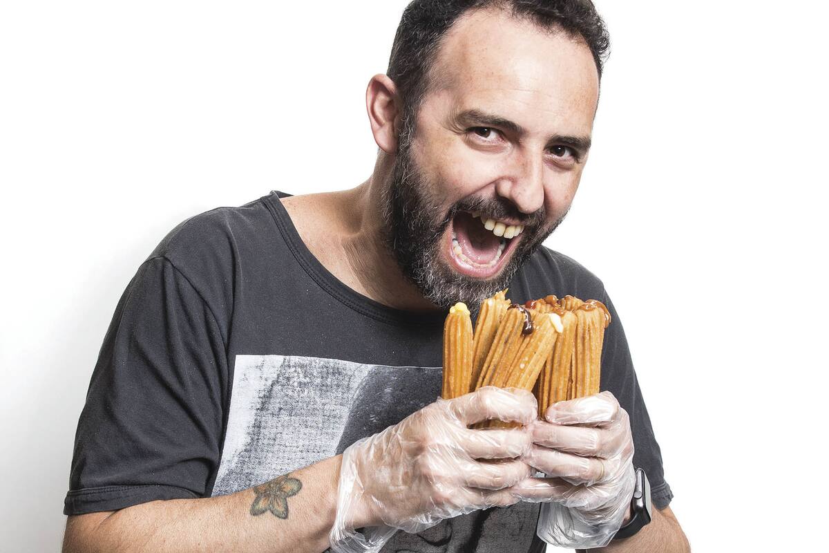 Juan Navarro, churrero de segunda generación.