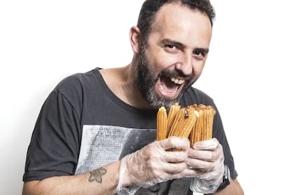 Juan Navarro, churrero de segunda generación.