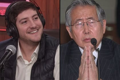 Juan Pablo Carreira y Alberto Fujimori