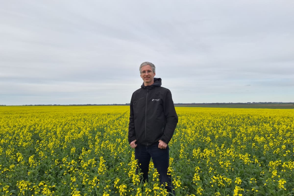 Juan Pablo Carrera (37), CEO de Fersam agroindustrial