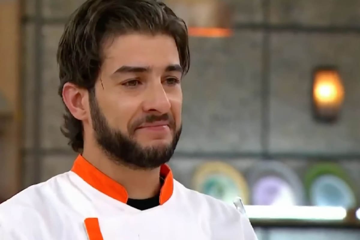 Juan Pablo Gil lloró al recordar a su hija en Top chef vip 2