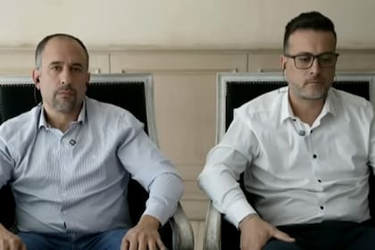 Juan Pablo Rúa y Diego Luis Xiccato, dos de los argentinos que fueron detenidos en Miami bajo la acusación de haber robado prendas y artículos en el Dolphin Mall