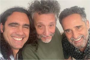 Juampi Sorín cumplió años y lo festejó a puro canto con Fito Páez y Jorge Drexler