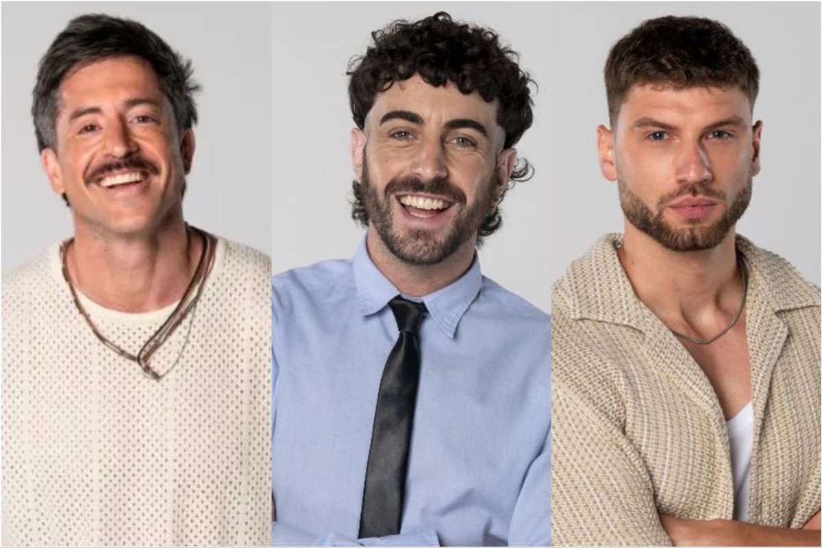 Juan Pablo, Ulises y Tato, los tres hombres que quedan en la competencia de Gran Hermano