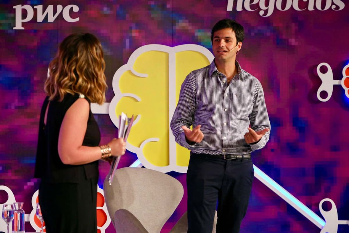 Juan Pablo Villa, cofundador de Bandtrack, la marca que ofrece listas de reproducción para empresas adaptadas al perfil de la marca y sus consumidores