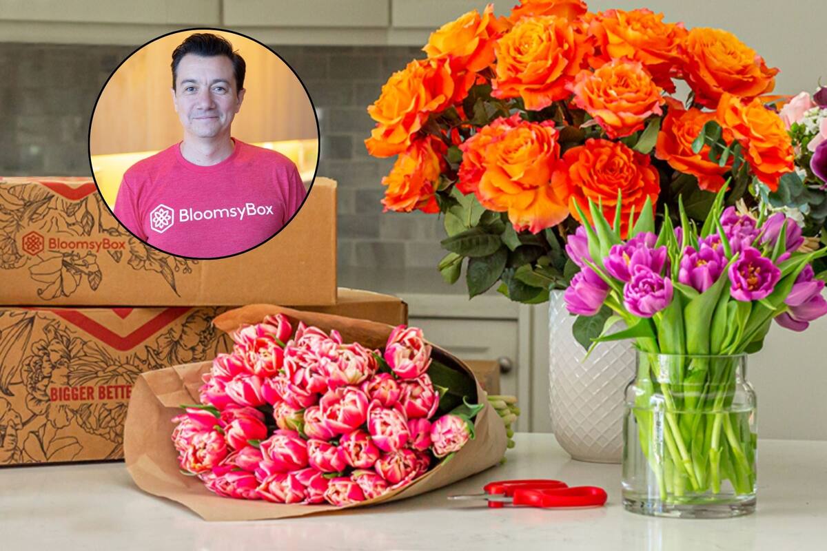 Juan Palacio se mudó a Estados Unidos y trasladó consigo gran parte de sus raíces para fundar BloomsyBox ( Juan Palacio/Archivo)
