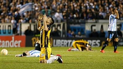Juan Patiño el día que Guaraní eliminó a Racing