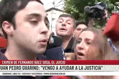 Juan Pedro Guarino, uno de los sobreseídos en el caso Báez Sosa: "Vengo a ayudar a la Justicia"