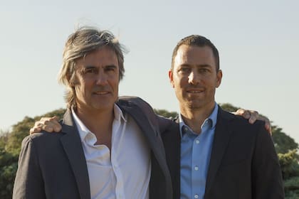Juan Pedro Mc Cormack, CEO de Dentsu Aegis Network Argentina, junto a Marcelo Montefiore, CEO de Global Mind