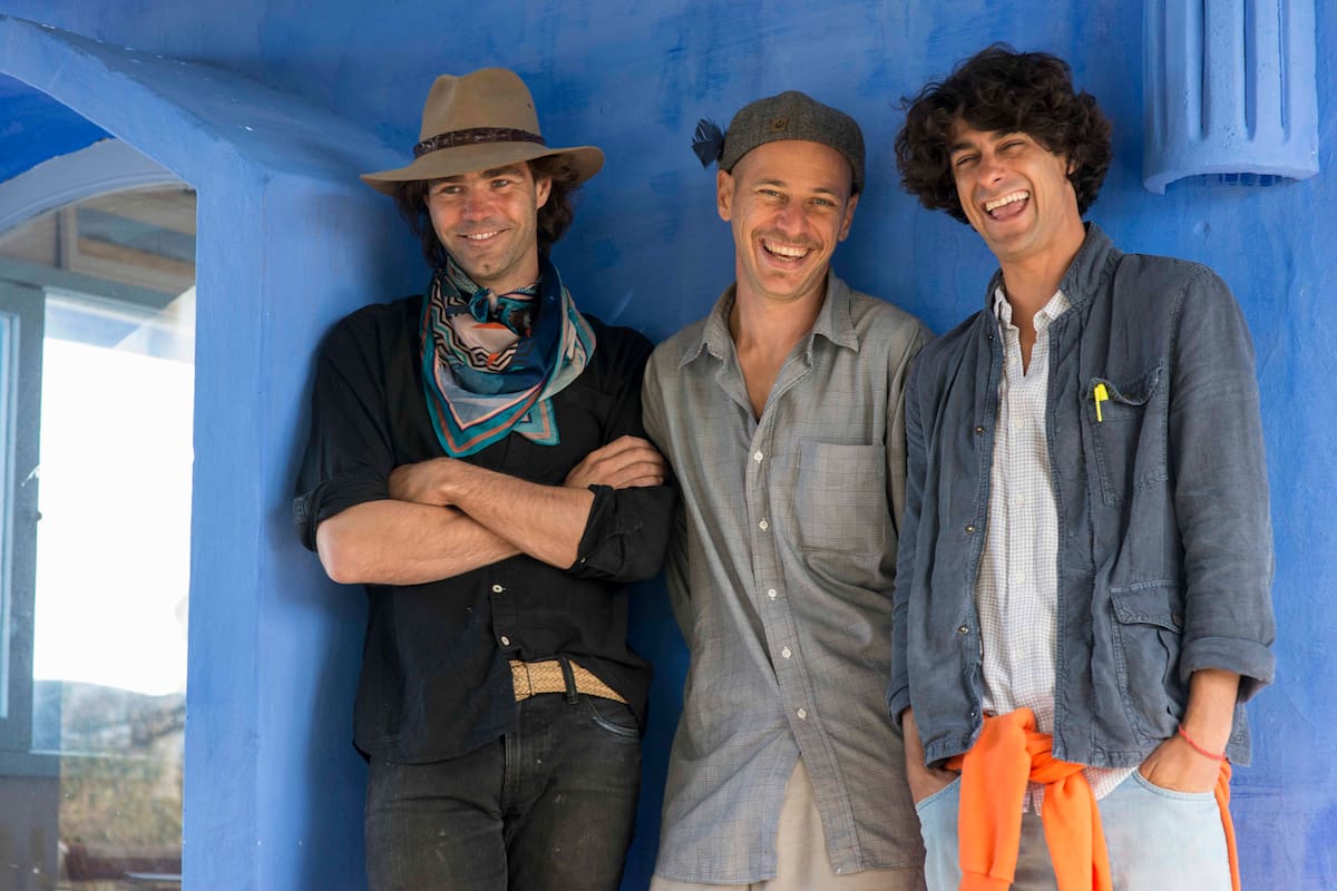 Juan Peralta Ramos, Ary Werthein y René Labarthe, artífices de Azul.