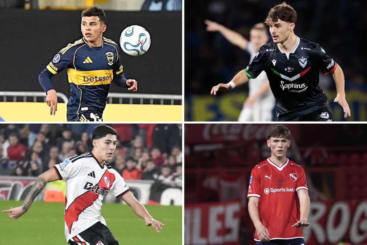 Juan Policella, delantero de Vélez, 17 años
Leonel Flores, de Boca
Tobías Andrada, de River
Juan Miguel Arrayago, zaguero de Independiente, 17 años