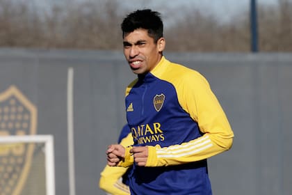 Juan Ramírez fue presentado este viernes, ya hizo su primera práctica en Boca y sería titular el domingo ante Talleres
