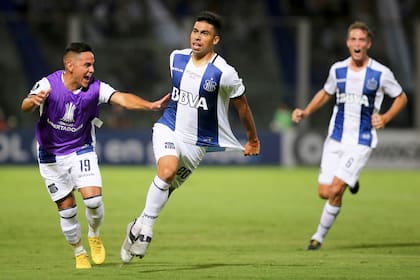 Juan Ramirez marcó el primer gol de Talleres frente a San Pablo