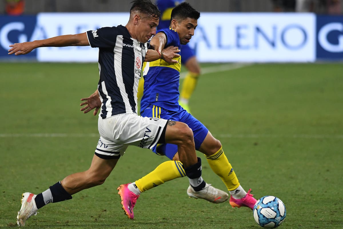 Juan Ramírez vuelve a ser titular en el mediocampo de Boca, ante Talleres