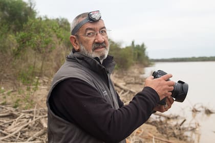 Juan Ramón Díaz Colodrero, cámara en mano.