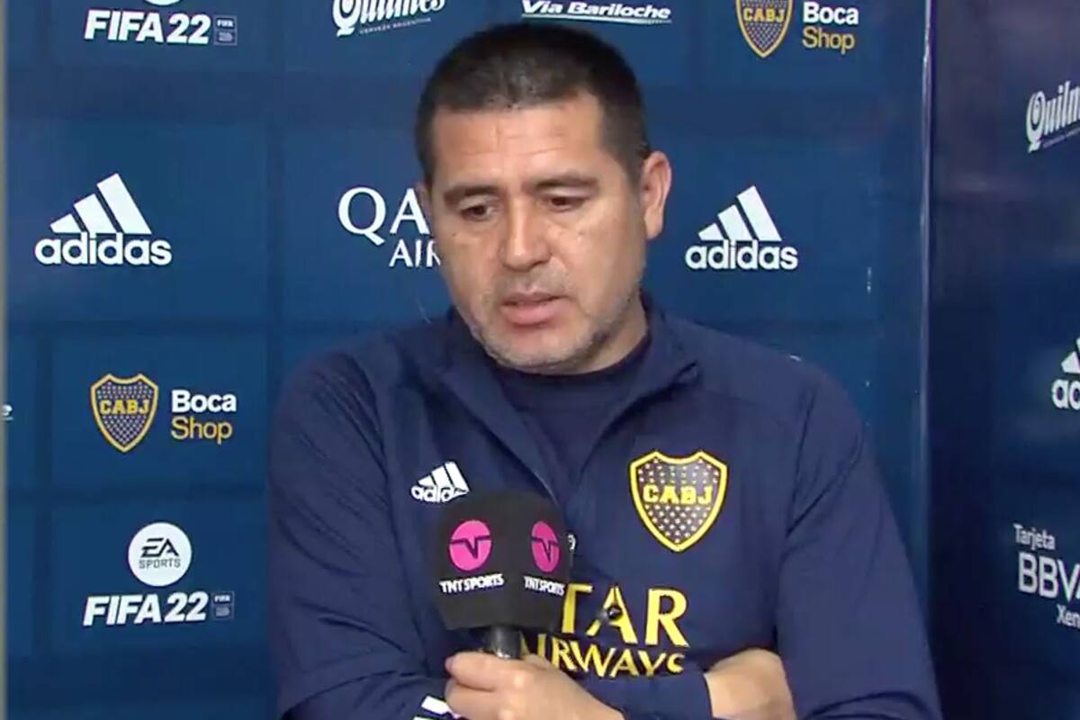 Juan Román Riquelme, directo tras el Superclásico: "No nos sentimos inferiores a nadie"
