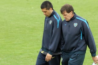 Los dichos de Julio Falcioni, que habló de los días con Riquelme por primera vez