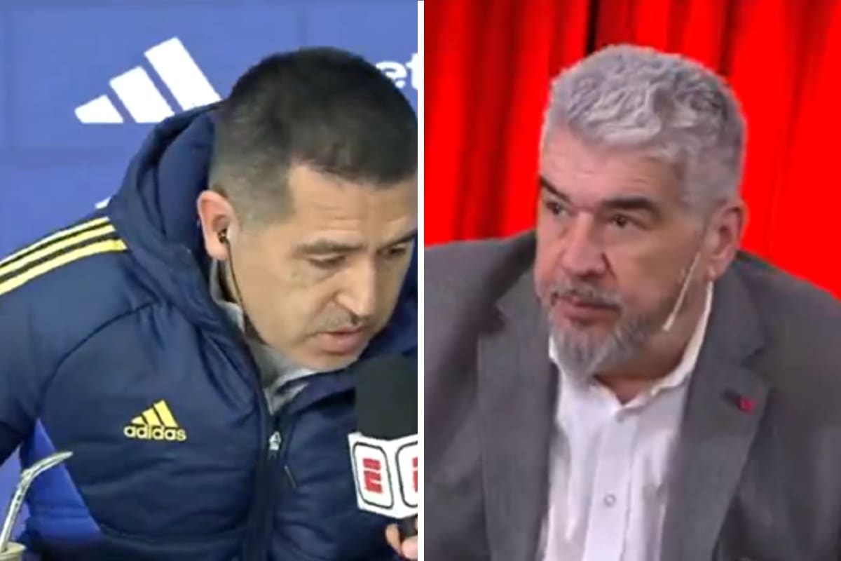 Juan Román Riquelme y Diego "Chavo" Fucks