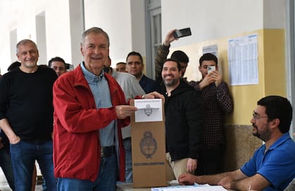 Juan Schiaretti, cuando fue candidato a presidente en 2023