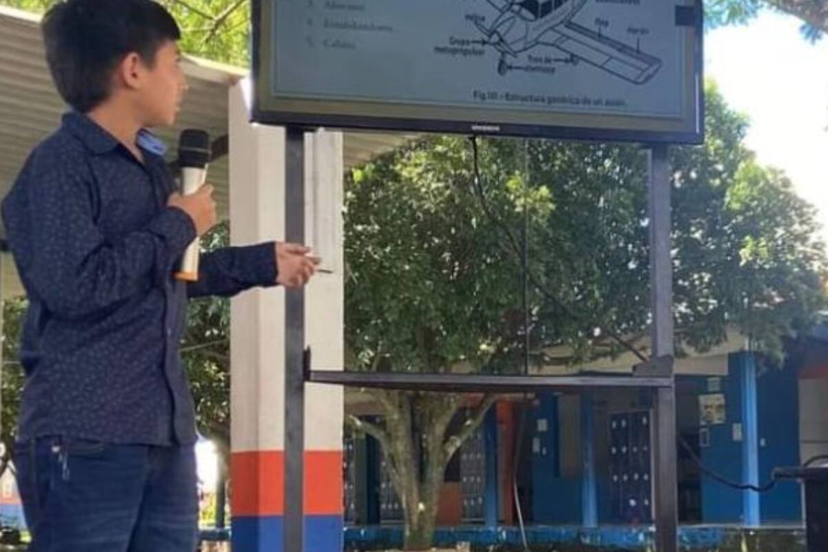 Juan Sebastián estudió hasta séptimo en la institución educativa oficial Jorge Eliécer Gaitán. (Foto:El Tiempo)