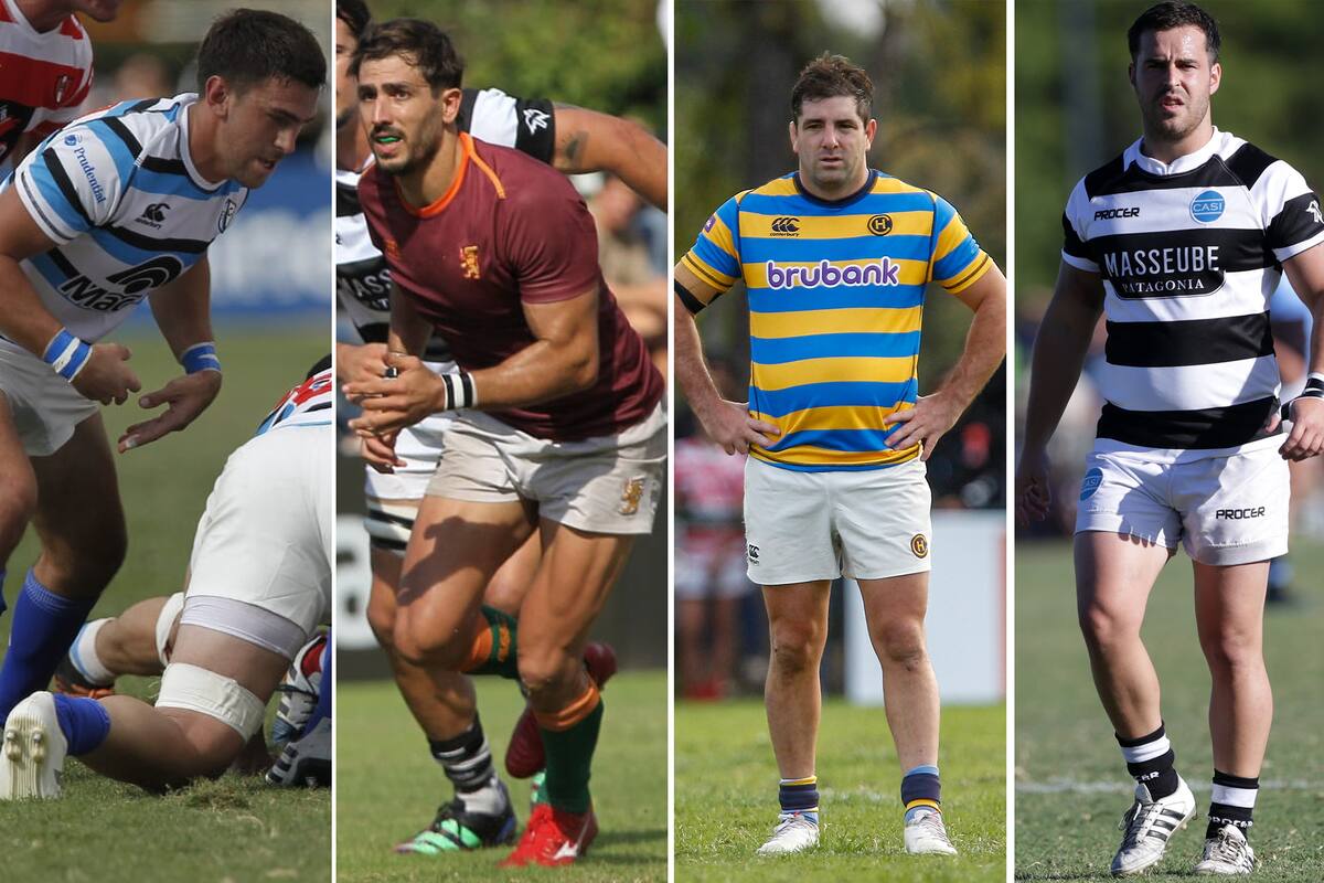Juan Soares Gache, Tomas Keena, Belisario Agulla y Matías Pozzi, referencias de SIC, Newman, Hindú y CASI, los protagonistas de los dos grandes cruces de este sábado en el Top 12 de URBA.