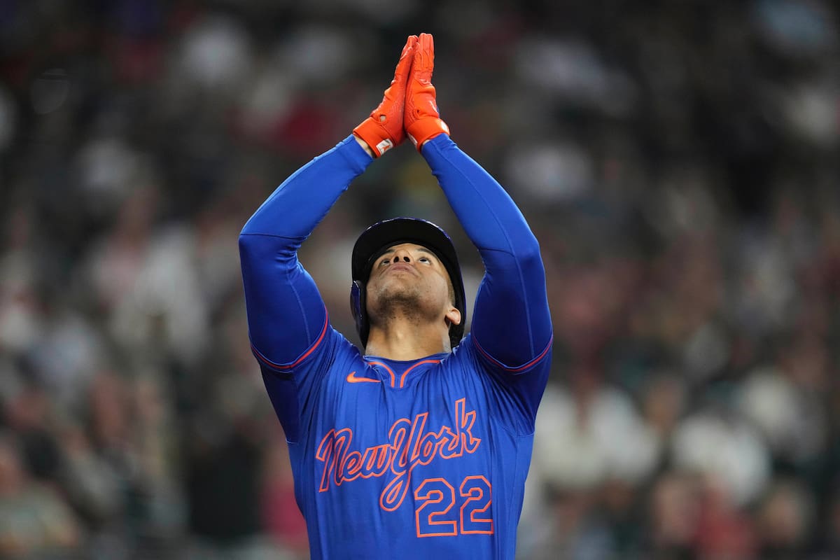 Juan Soto reconoció que su rendimiento no está a la altura del contrato histórico que firmó con los Mets y pidió paciencia en su proceso de adaptación