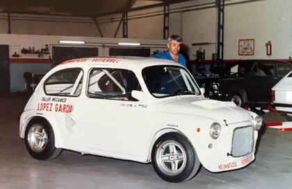 Juan usó todo lo que había aprendido en su carrera de mecánico para hacer el prototipo con el que compitió en el autocross Castilla-La Mancha.