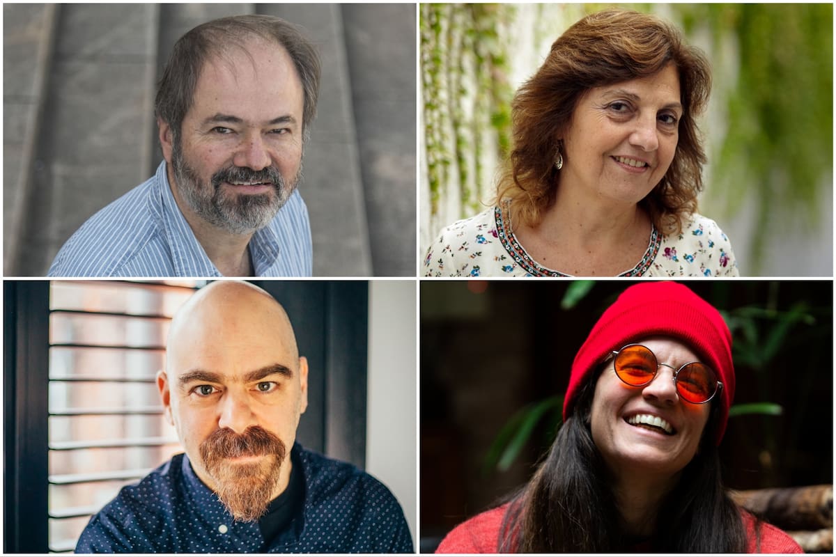 Juan Villoro, Alicia Genovese, Ariel Magnus y Lula Bertoldi en el "line up" del BorgesPalooza