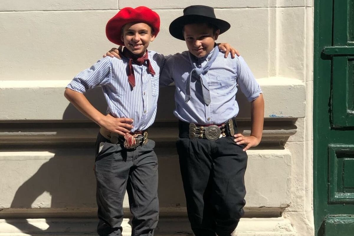 Juan y Ciro Convers (12) en la Rural de Palermo
