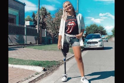 Juana al comienzo de la cuarentena.