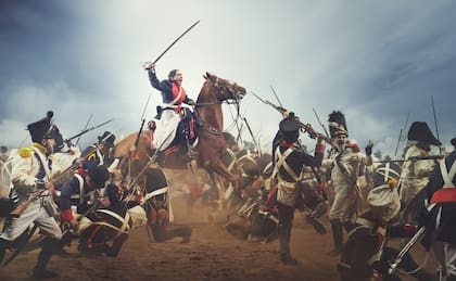 Juana Azurduy es la última obra que realizó de la serie "Batallas de la Independencia"