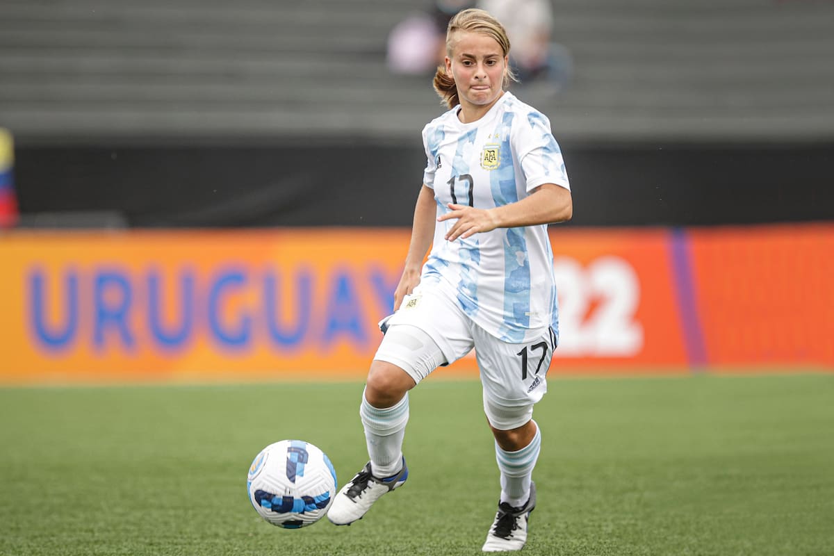Juana Cángaro juega en la selección argentina sub 17