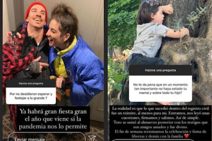 Juana charló con sus seguidores y reveló datos íntimos de su ceremonia