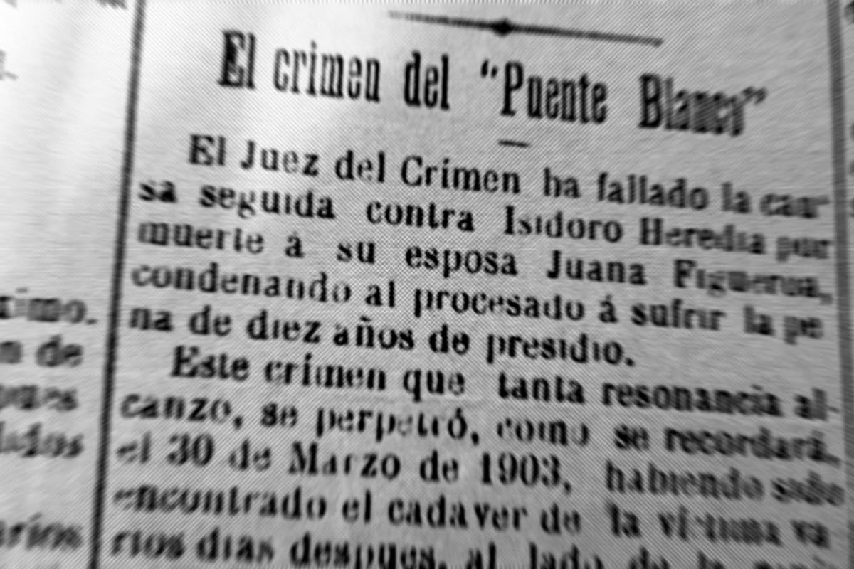 Juana Figueroa fue asesinada por su pareja en 1903: en el lugar del femicidio, actualmente hay un altar adonde concurren sus fieles para pedir protección y milagros