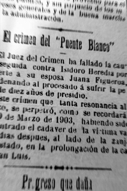Juana Figueroa fue asesinada por su pareja en 1903: en el lugar del femicidio, actualmente hay un altar adonde concurren sus fieles para pedir protección y milagros