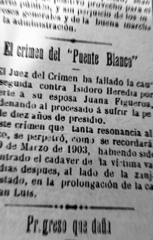 Juana Figueroa fue asesinada por su pareja en 1903: en el lugar del femicidio, actualmente hay un altar adonde concurren sus fieles para pedir protección y milagros