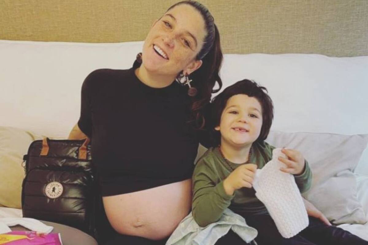 Juana Repetto aseguró, a través de sus redes sociales, que el parto de su segundo hijo, Belisario, será durante el mes de junio