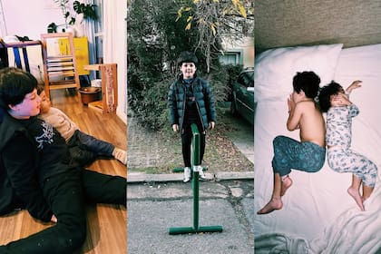 Juana Repetto compartió imágenes de las vivencias de sus hijos en la casa de Béccar (Foto: Instagram @juanarepettook)