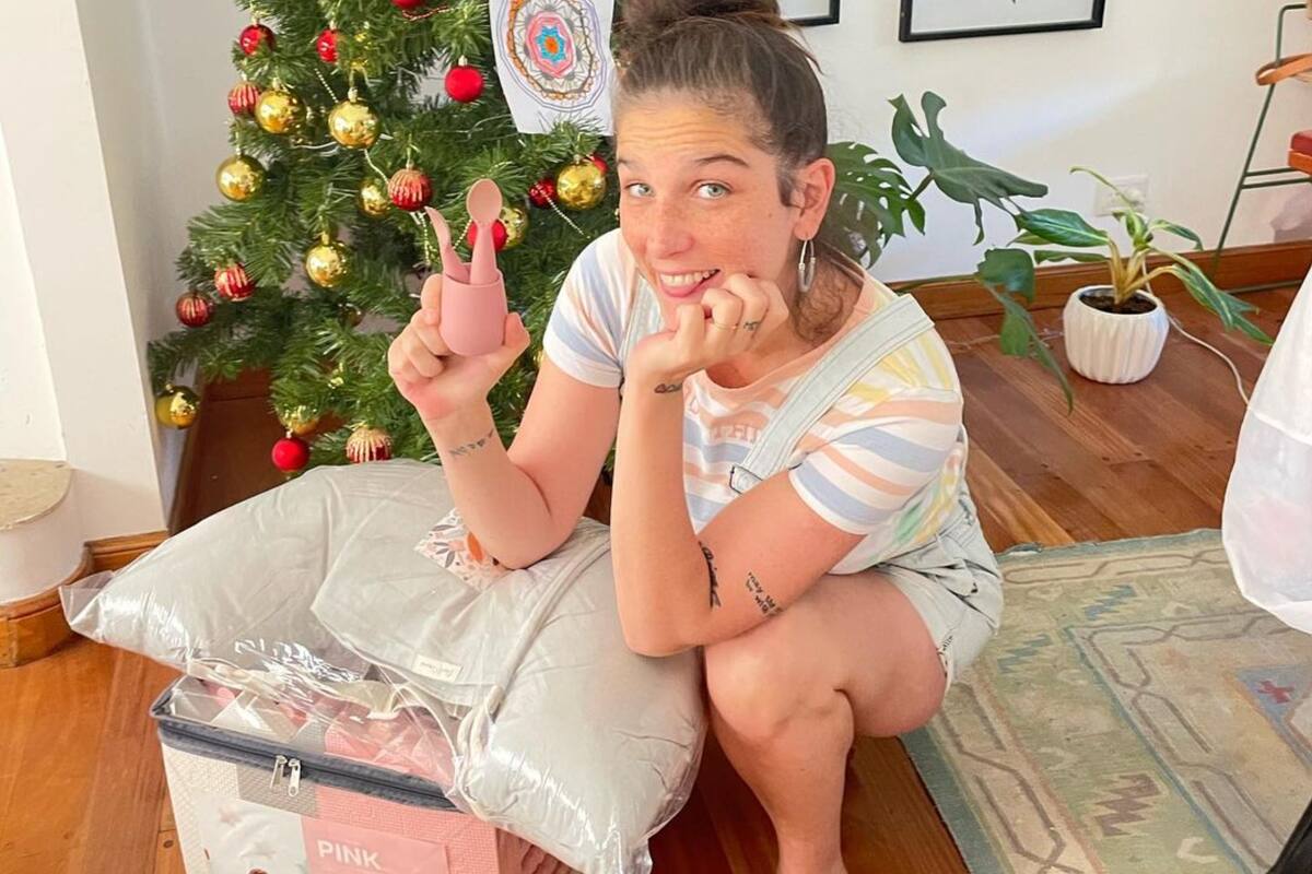 Juana Repetto contó cómo habla de la Navidad y Papá Noel con su hijo mayor (Foto: Instagram/@juanarepttook)