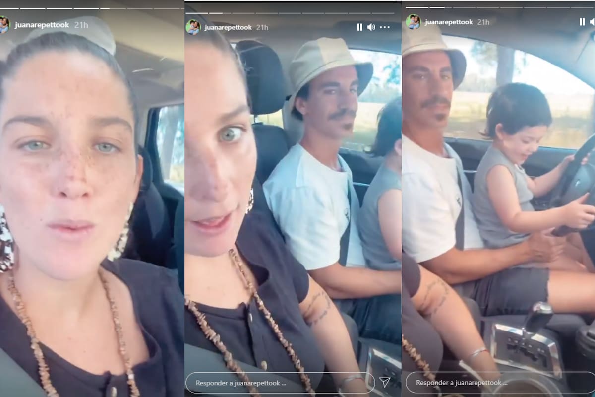 Juana Repetto fue duramente criticada por permitir que su hijo fuera al volante Foto: Instagram
