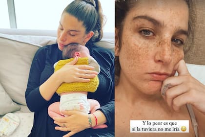 Juana Repetto hizo catarsis en las redes sociales y contó el lado B de la maternidad