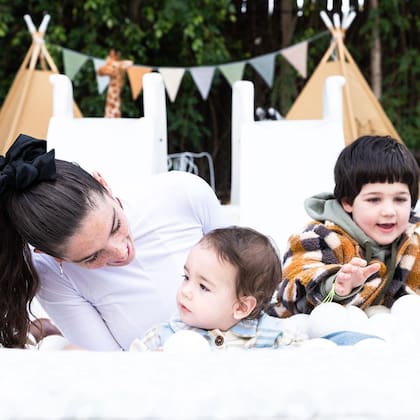 Juana Repetto organizó una gran fiesta de cumpleaños para Belisario