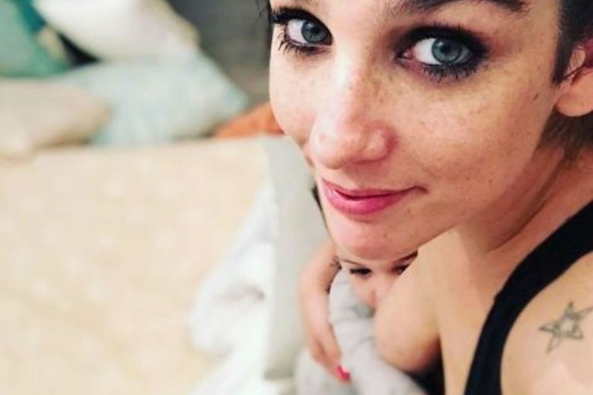 Juana Repetto se peleó contra una seguidora e Instagram por la lactancia prolongada