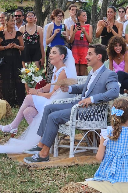 Juana Repetto y Sebastián Graviotto se casaron en marzo de 2023