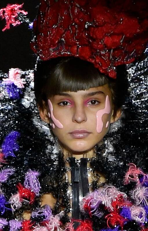 Juana Tinelli PARIS, FRANCE - MARCH 04: A model walks the runway during the Noir Kei Ninomiya Ready to Wear Fall/Winter 2023-2024 fashion show as part of the Paris Fashion Week on March 4, 2023 in Paris, France. (Photo by Victor VIRGILE/Gamma-Rapho via Getty Images)