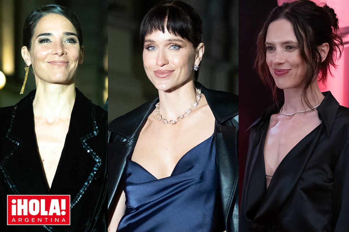 Juana Viale, Brenda Gandini y Delfina Chaves, tres de las más elegantes de la alfombra roja.